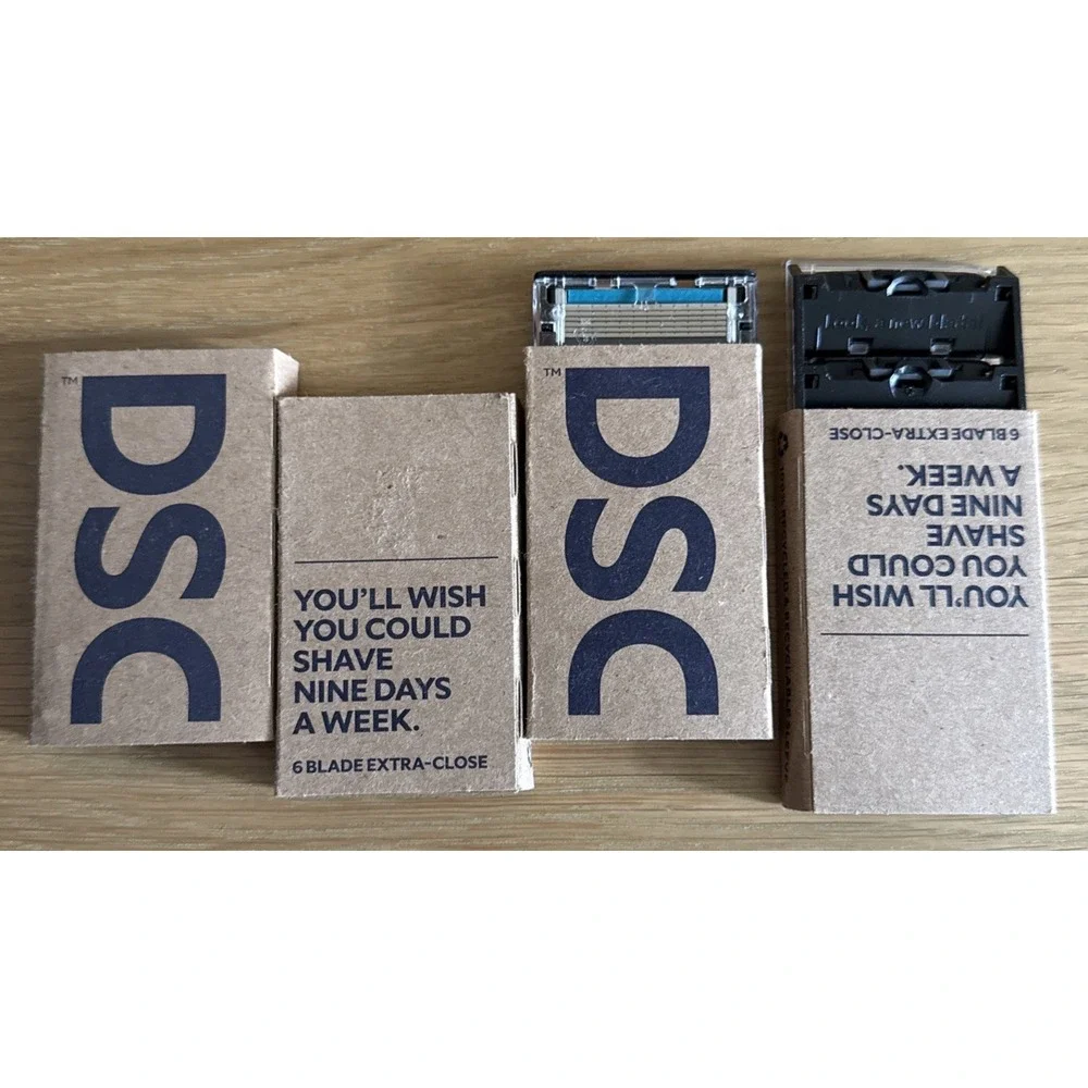 Dollar Shave Club | 6 Blade Razor Refills (16 Pack) | Extra Close